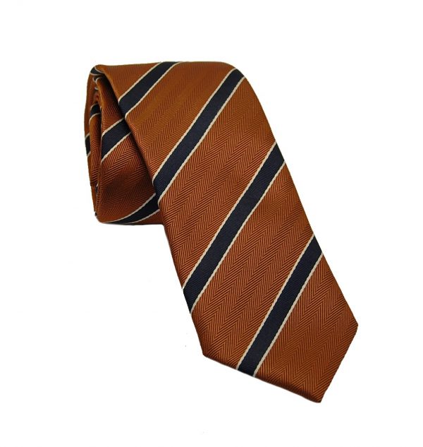 Ανδρική γραβάτα κεραμιδή