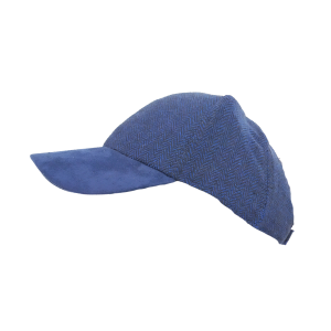 Karfil ανδρικό καπέλο jockey μπλε ψαροκόκαλο